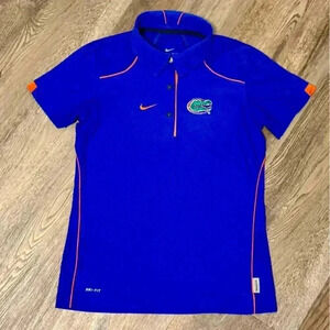 Florida Gators XS Blue Nike Dri-Fit Polo Women’s Shirt